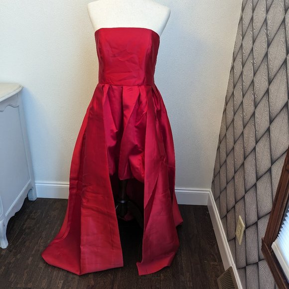 Anthropologie Hutch Strapless High-Low Bubble Dress - Picture 7 of 13